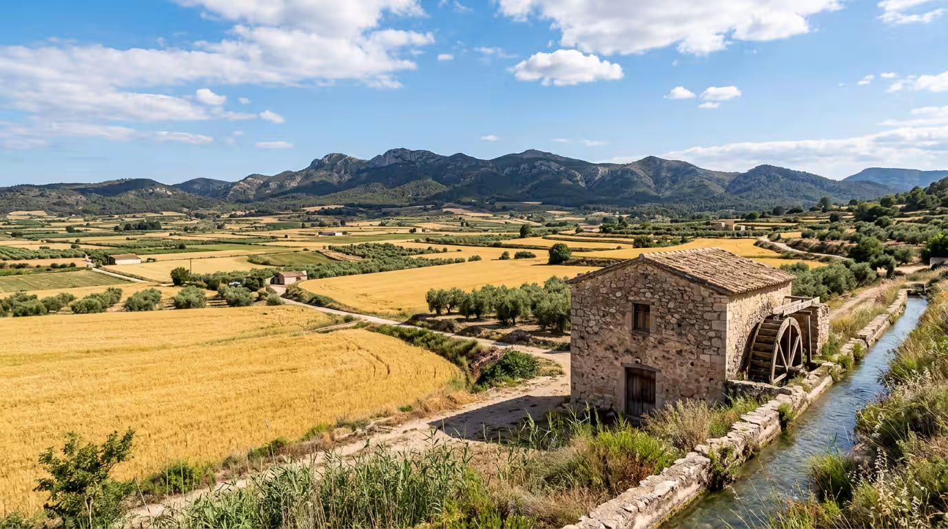 Ruta de los molinos de agua de Cabanes: historia y naturaleza junto a Oropesa