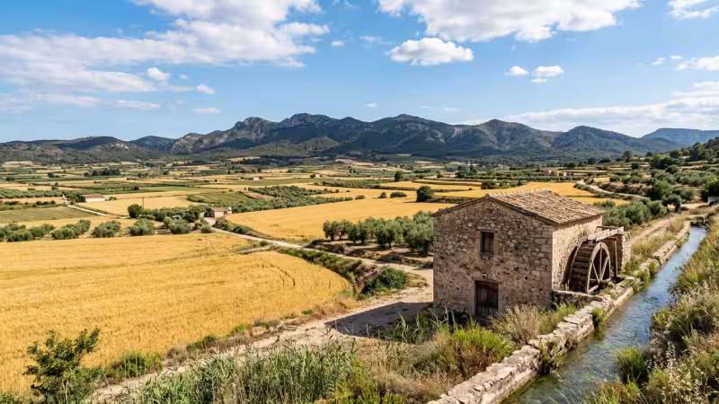 Ruta de los molinos de agua de Cabanes: historia y naturaleza junto a Oropesa